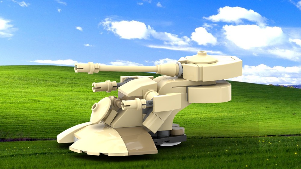 Lego 30680 Modification- Turret Fix