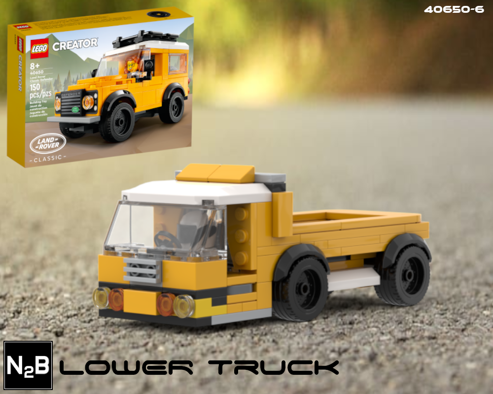 Lego Lower Truck - Alternate build 6 Lego 40650