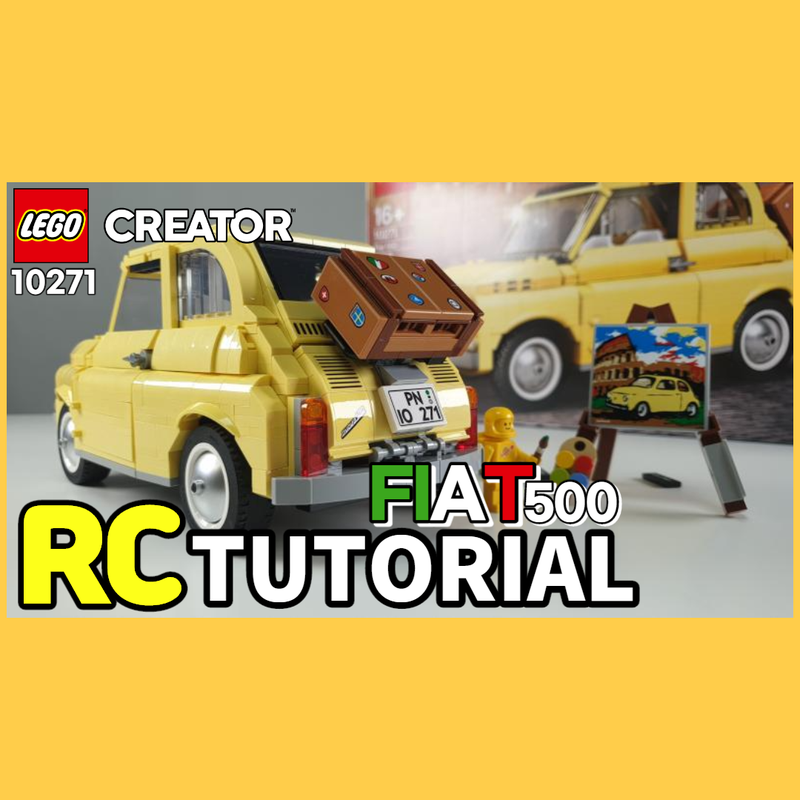Lego 10271 FIAT RC Motorized