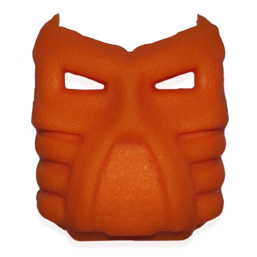 Lego Large Figure Mask Krana Ca / Orange