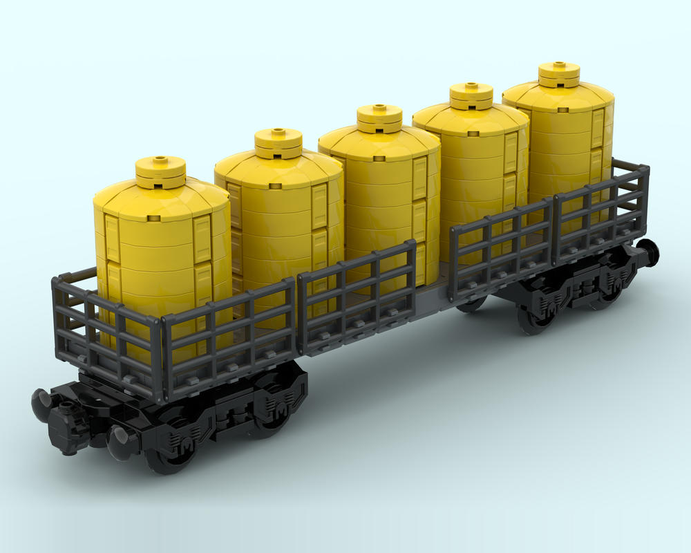 Lego 5 Silo Wagon