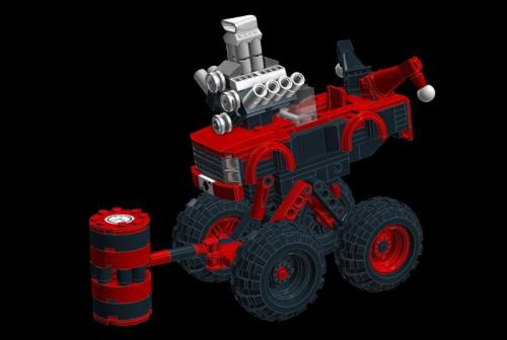 Lego Harley Quinn Monster Hammer Truck