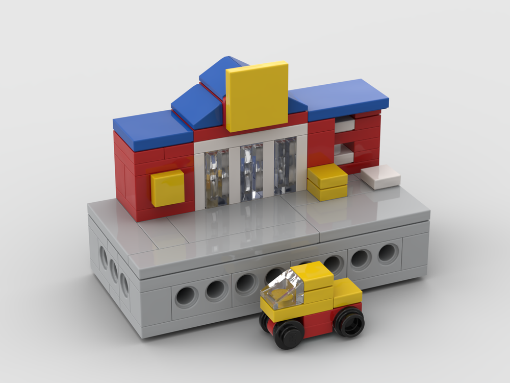 Lego 6362 - Post Office (microscale version)