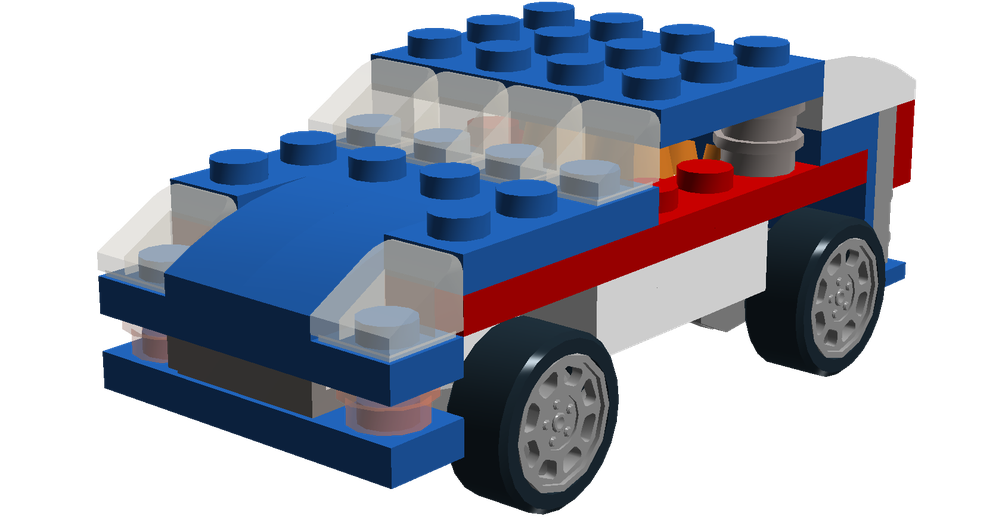 Lego 31027 Subaru Suburban