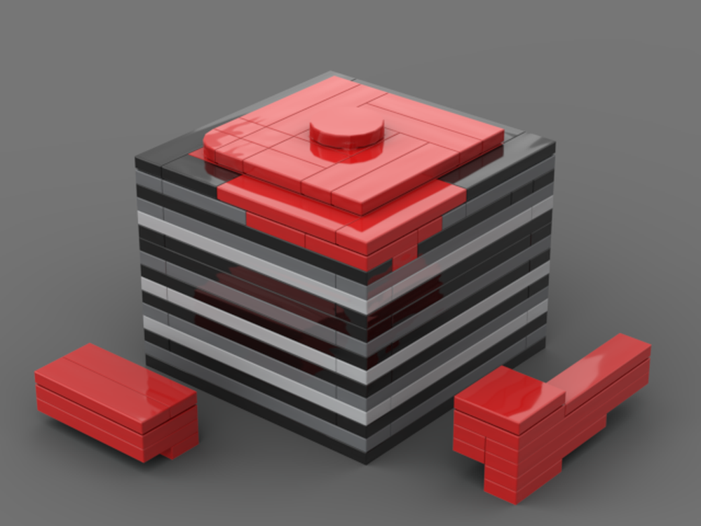 Lego The Volcano Puzzle