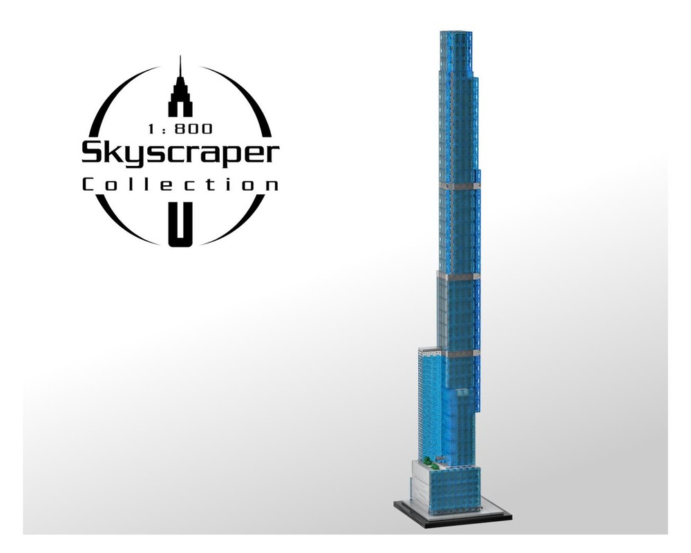 Lego Central Park Tower 1:800 Scale