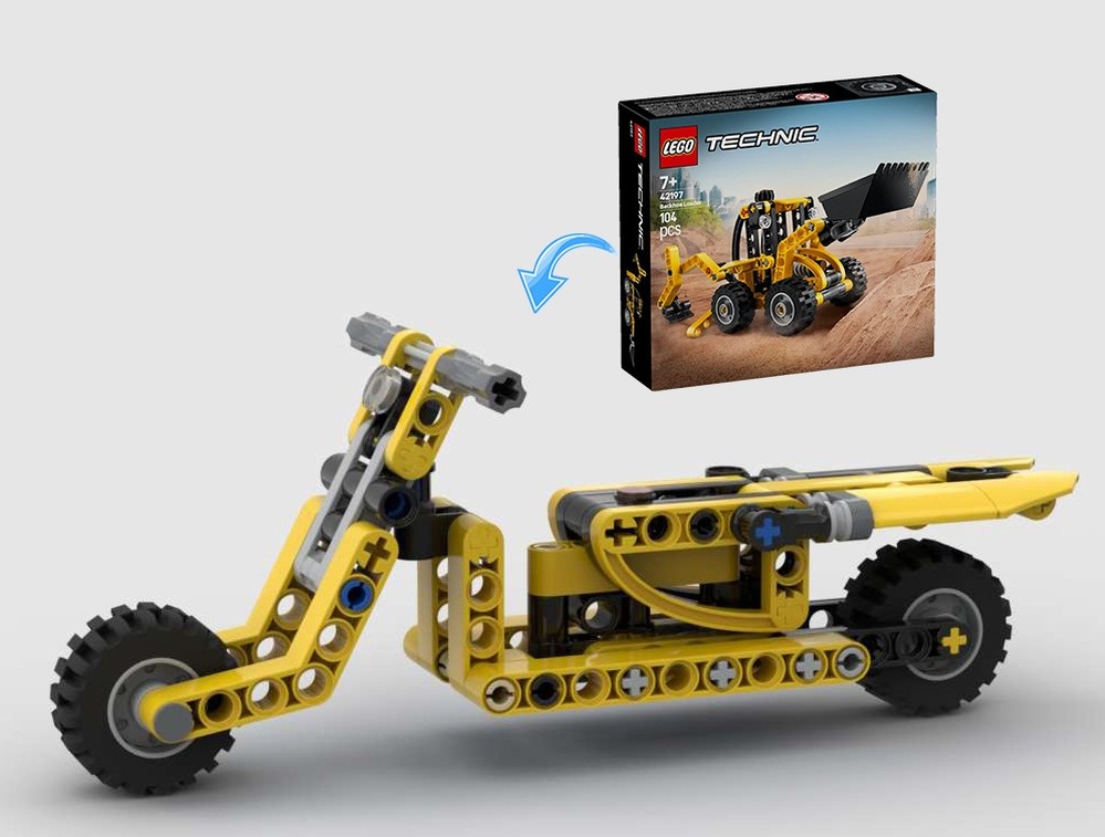 Lego Chopper 42197 Alternative
