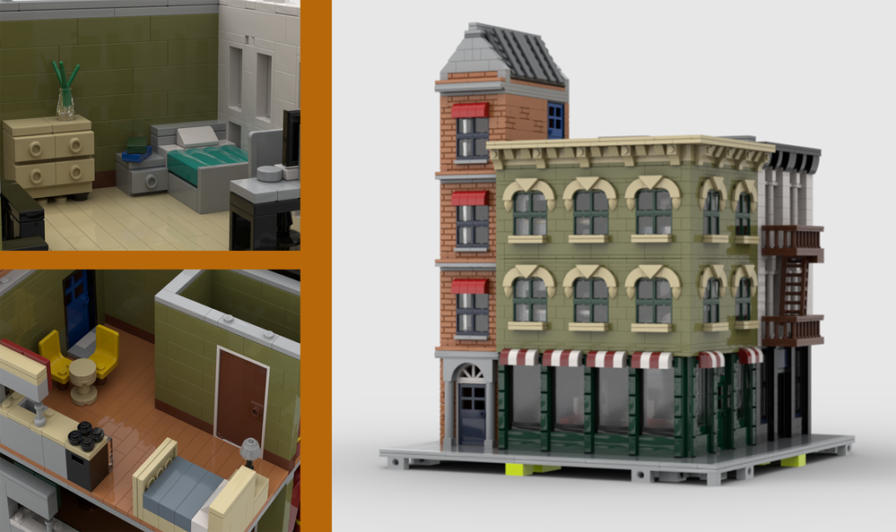 Lego 10308 holiday main street modular