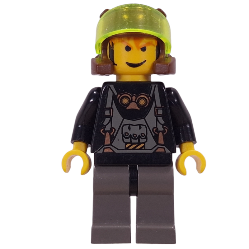 Lego Axel, Trans-Neon Green Visor