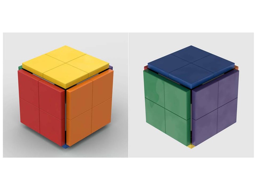 Lego Dice-4x4_6-colors_cube