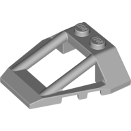 Lego Windscreen 4 x 4 Roll Cage / Light Bluish Gray