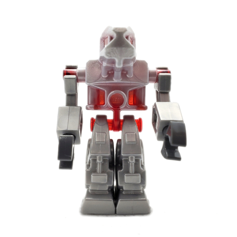 Lego Devastator with Trans-Red Torso and Red Eyes