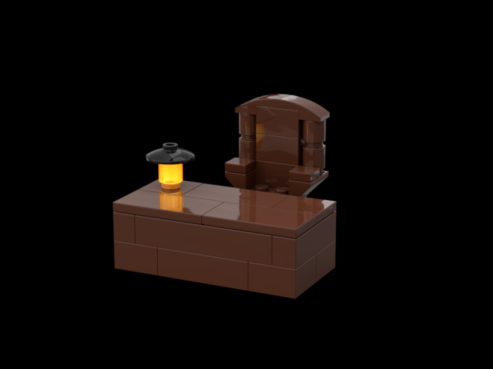 Lego Chair and Desk