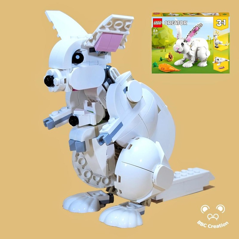 Lego White Kangaroo
