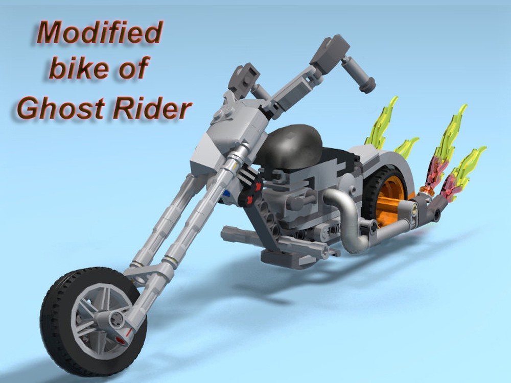 Lego Modified bike of Ghost Rider