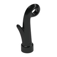 Lego Plant, Grass Stem with Bar Hole [3.2mm] / Black