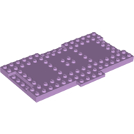 Lego Plate Special 9 x 16 x 2/3 with 1 x 4 Recessed / Lavender