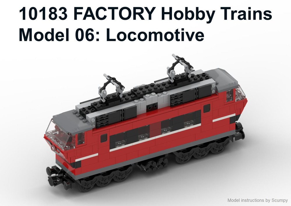 Lego 10183 Model 06: Locomotive