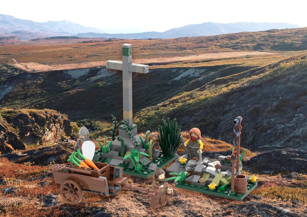Lego The funeral of a stranger