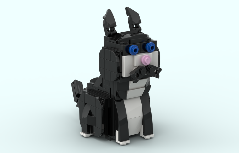 Lego Cat black&white