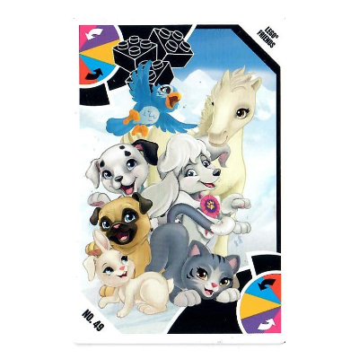 Lego Trading Card, Toys 'R' Us - Friends - Team Pets / [No Color/Any Color]