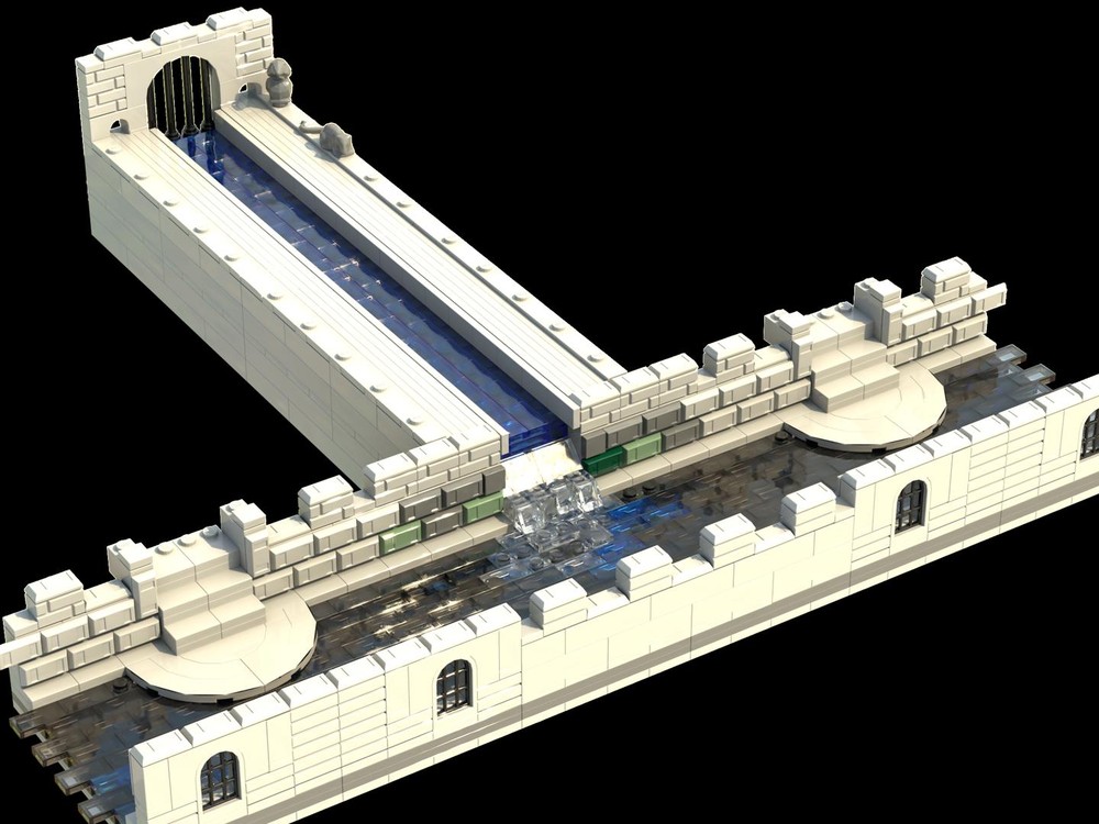 Lego Canal Tributary Channel