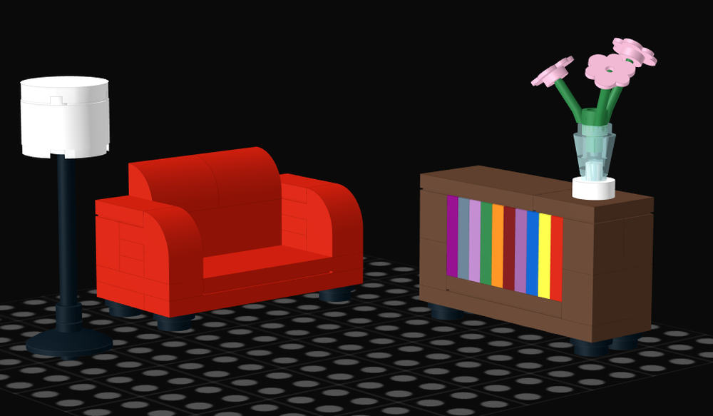 Lego Meble salonowe