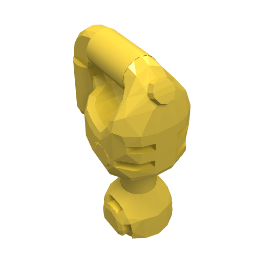 Lego Equipment Hand Mixer [Kitchen Implements Kit] / Yellow
