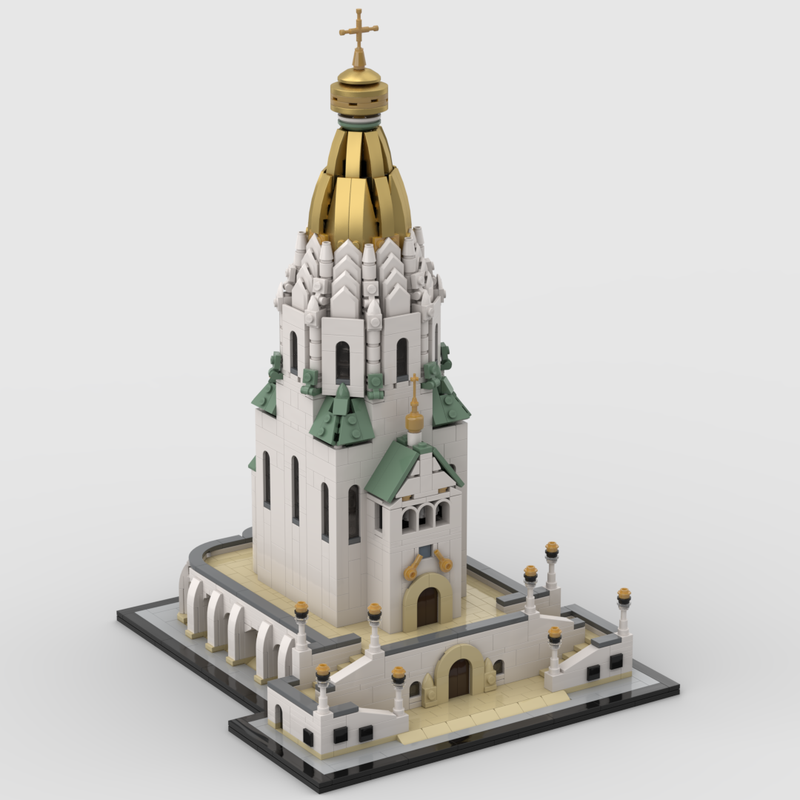 Lego Russian Memorial Church - Leipzig