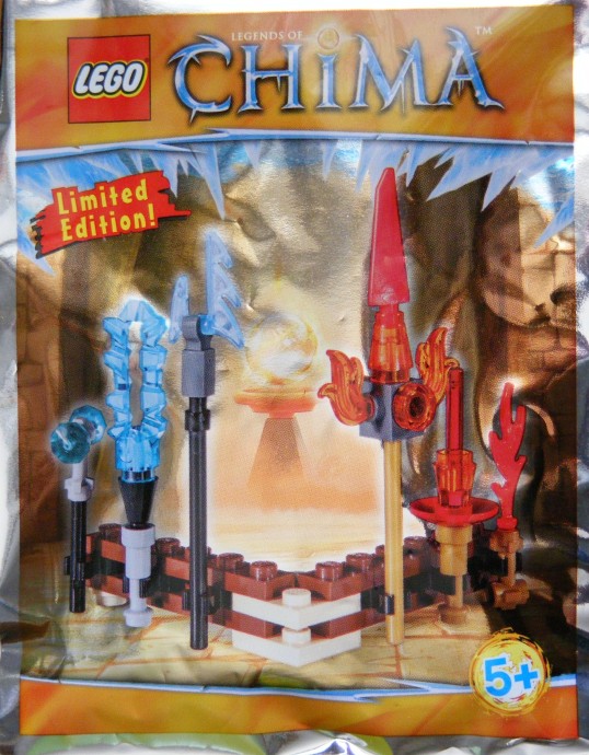 Lego Fire vs Ice Weaponry