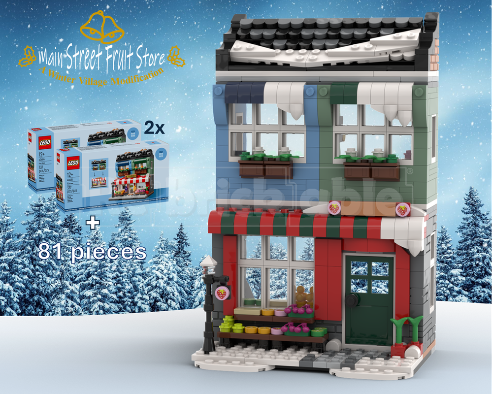 Lego Main Street Fruit Store