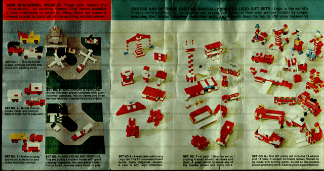 Lego 1971 Small Kraft Promotional (8006)