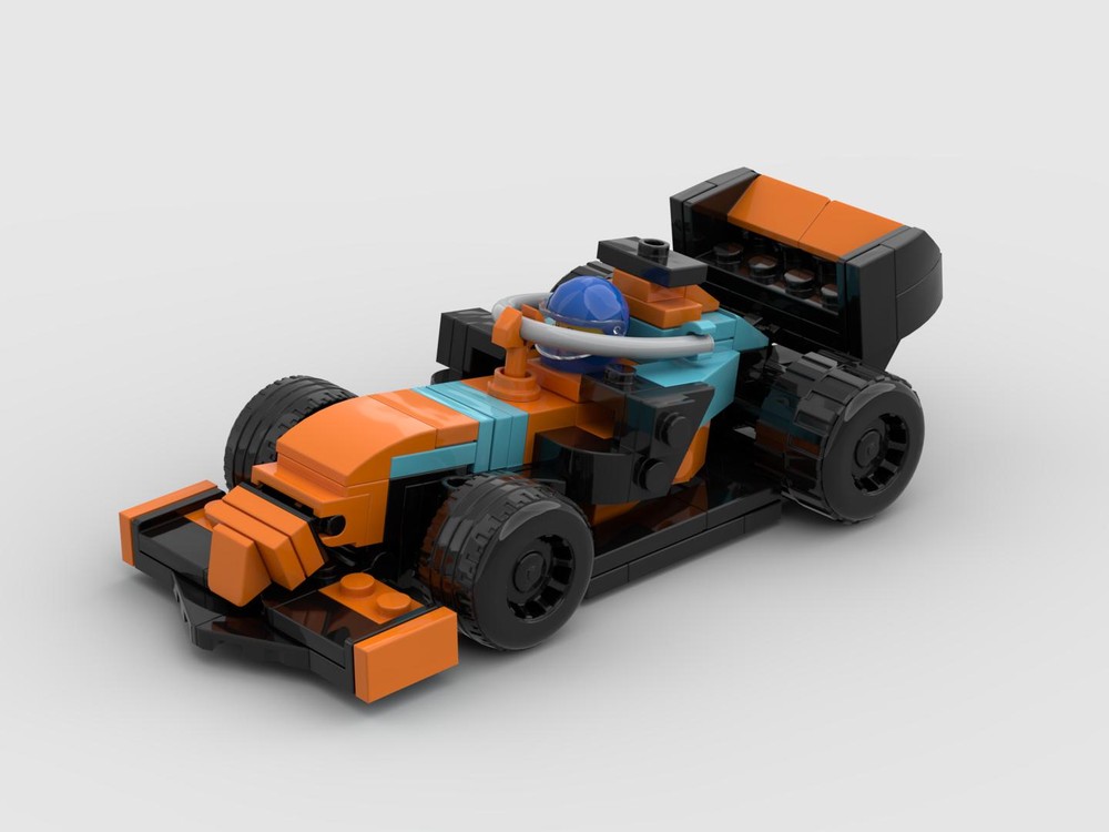 Lego F1 2021 McLaren MCL35M Monaco Edition