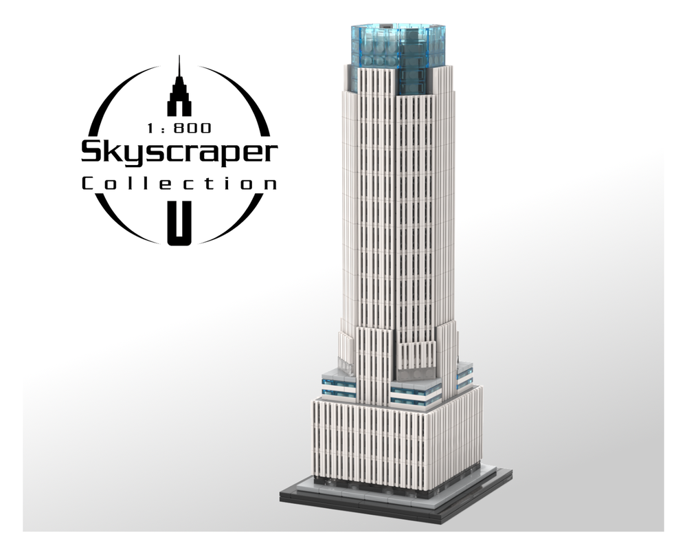 Lego 383 Madison Avenue 1:800 Scale