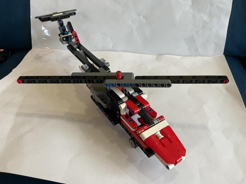 Lego Pullback helicopter