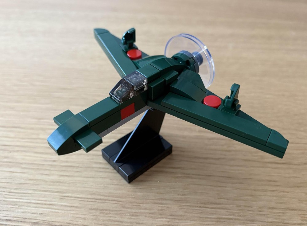 Lego Mini Kyushu J7W Shinden - As Seen in Godzilla Minus One