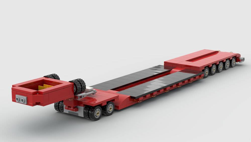 Lego Flatbed trailer