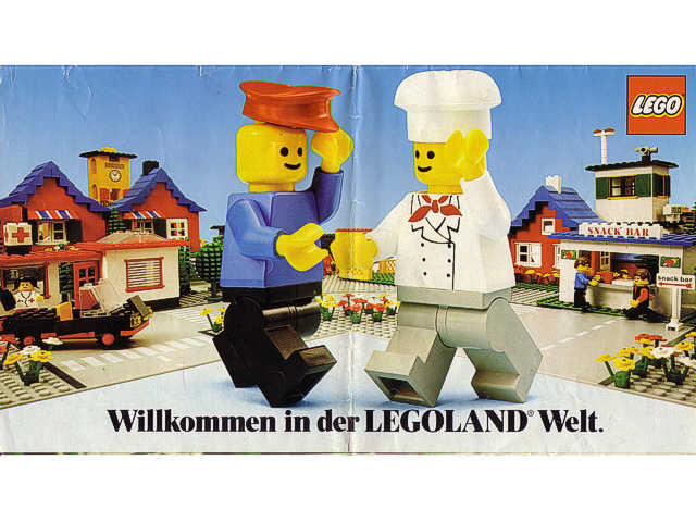 Lego 1980 Large Swiss Foldout 30 x 17 cm (99.770-CH(D))