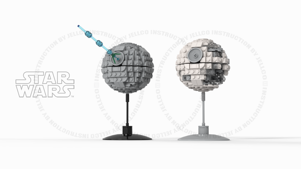Lego Micro Size Death Star I, II