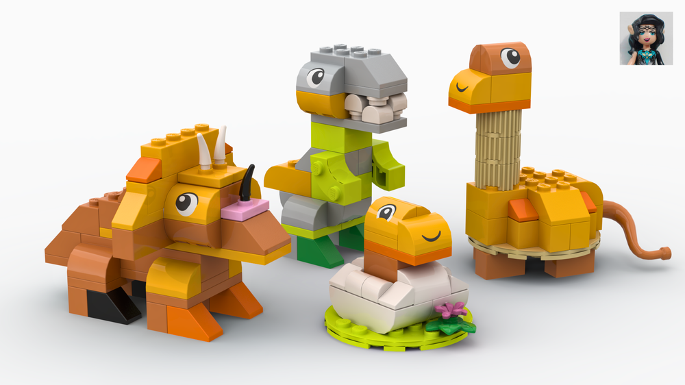 Lego 11034 Dinosaurs