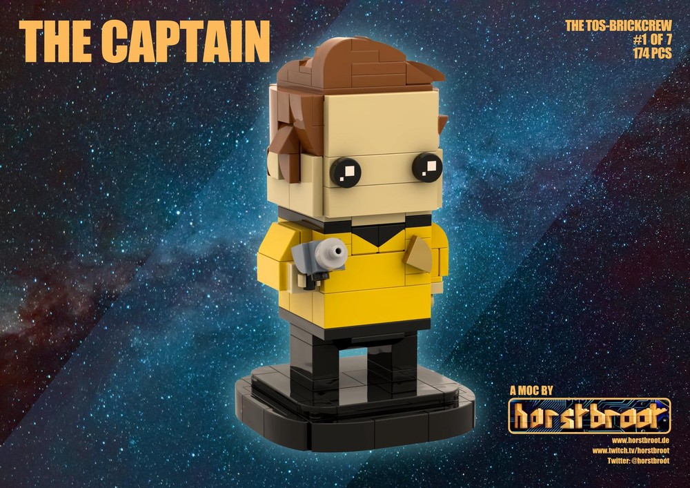 Lego The Captain | TOS Brickcrew #1 of 7