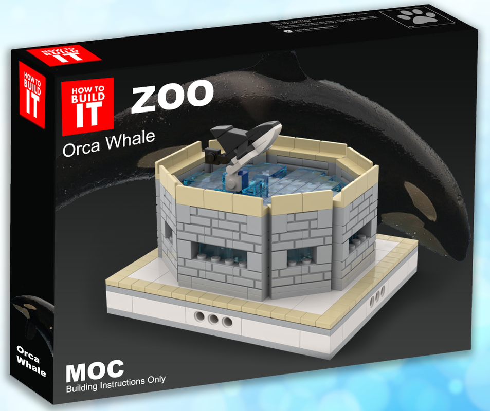 Lego Orca Whale | mini modular ZOO