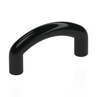 Lego Bar, Curved U-Shape 2 x 3 / Black