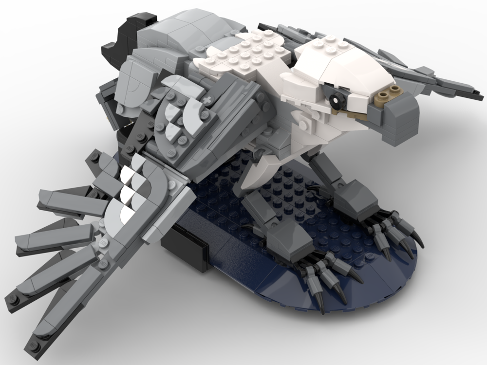 Lego Buckbeak Kinetic Sculpture
