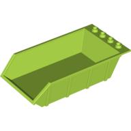 Lego Tipper Bed 4 x 6, Open Studs / Lime
