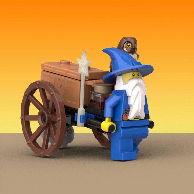 Lego 1736 Wizard's Cart Remake