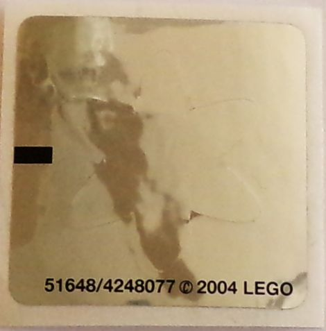 Lego Sticker Sheet 1 for Set 5960-1