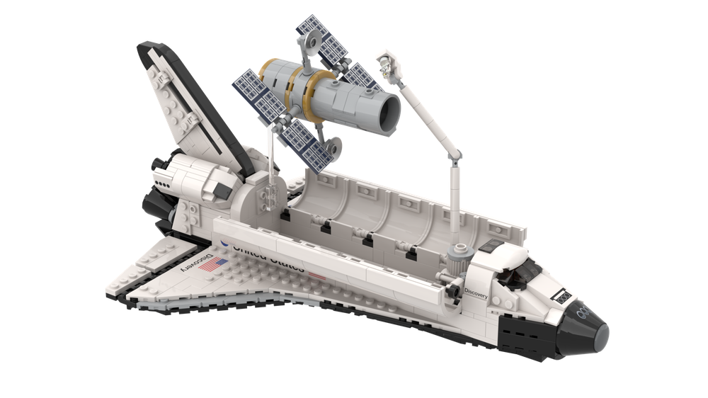 Lego Hubble Space Telescope for KingsKnight's Space Shuttle