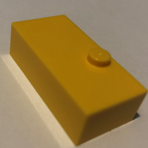 Lego Braille Brick 2 x 4 with 1 Stud ⠂