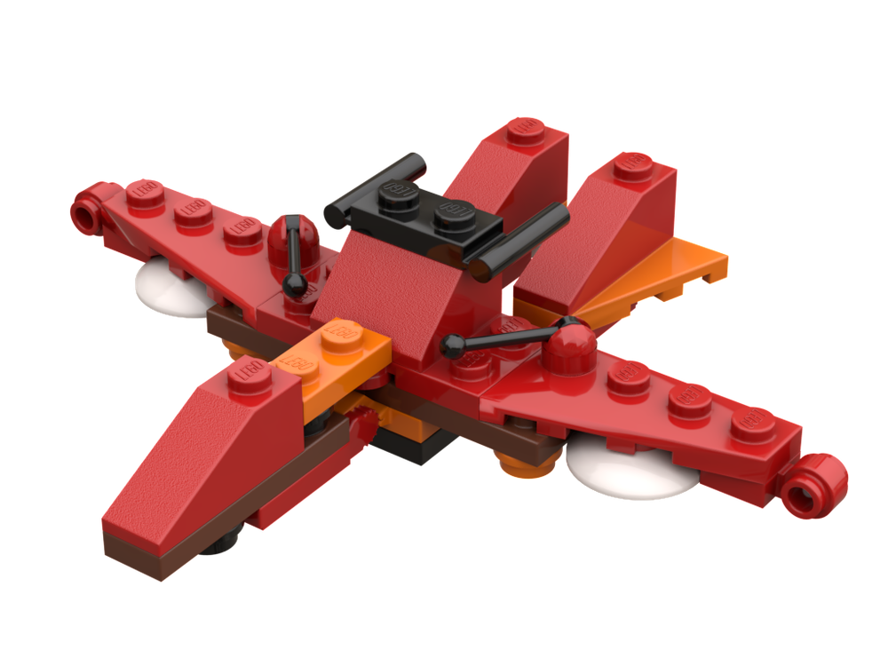 Lego 4349 - Red Scoot Ship